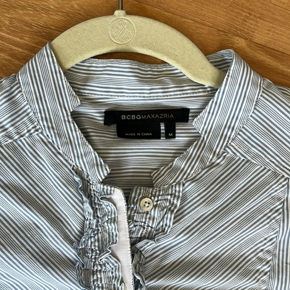 Vintage BCBGMAXAZRIA Button Down Shirt - Picture 9 of 16